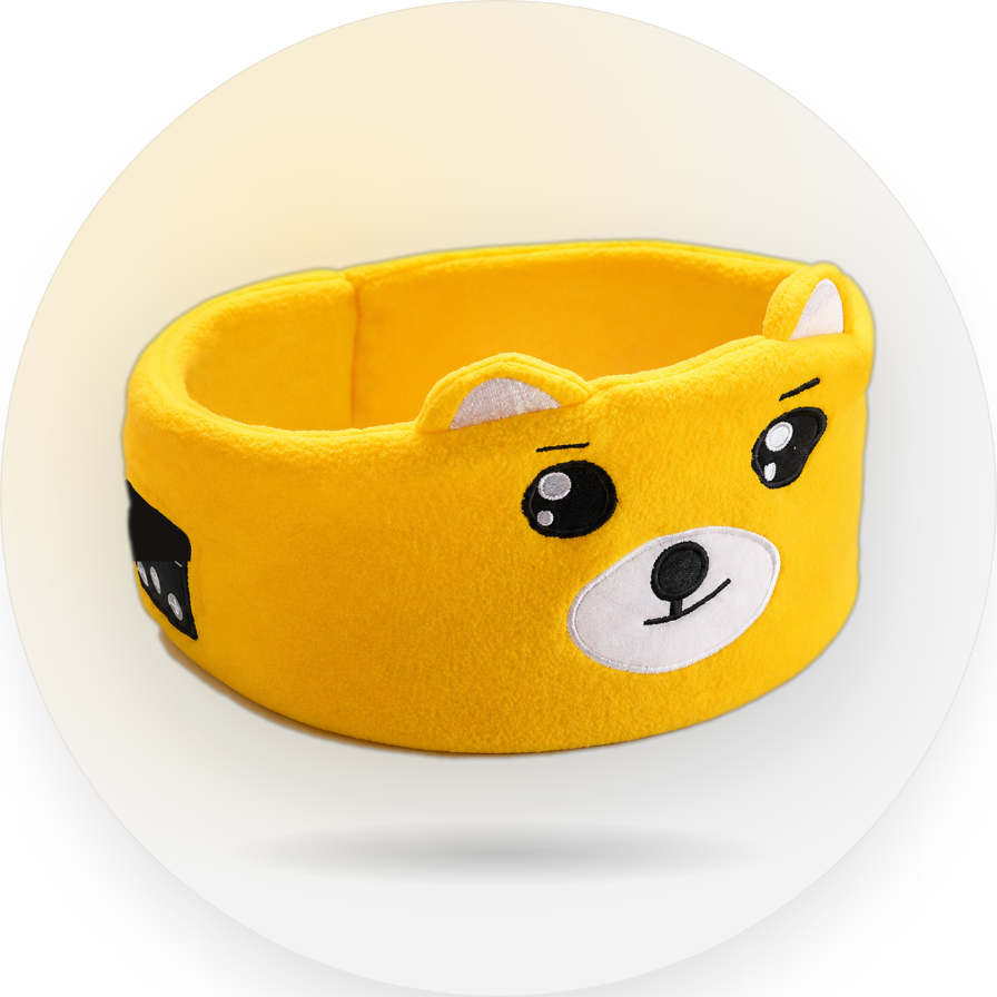 Lunéa-Casque Bandeau Bluetooth pour Enfant